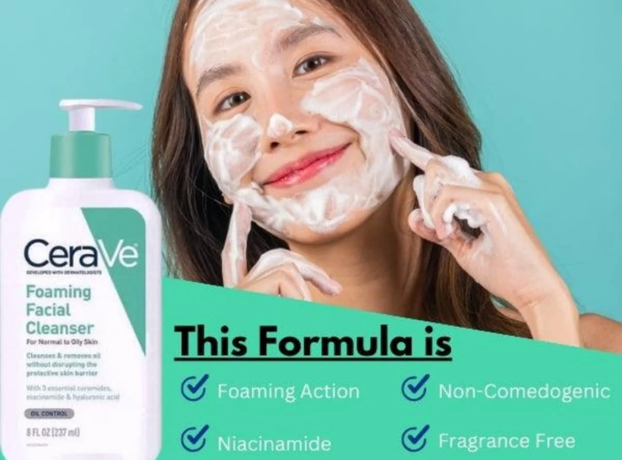CeraVe Foaming Facial Cleanser