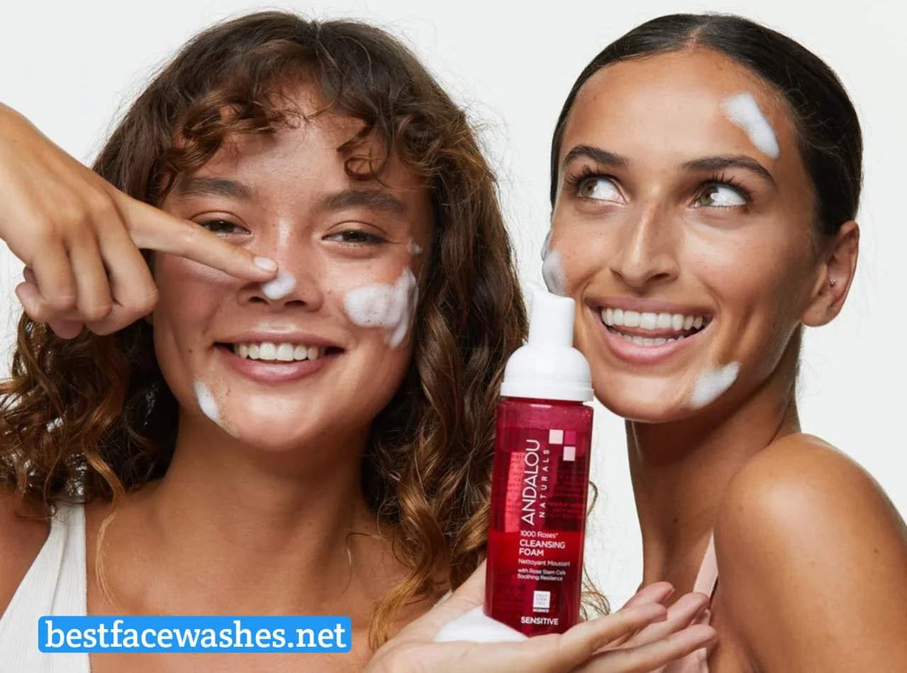 Andalou Naturals 1000 Roses Cleansing Foam
