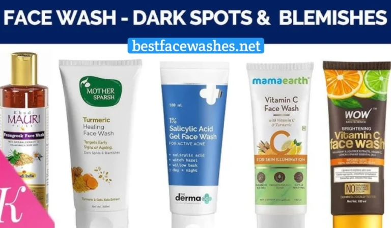 Best Face Washes for Dark Spots