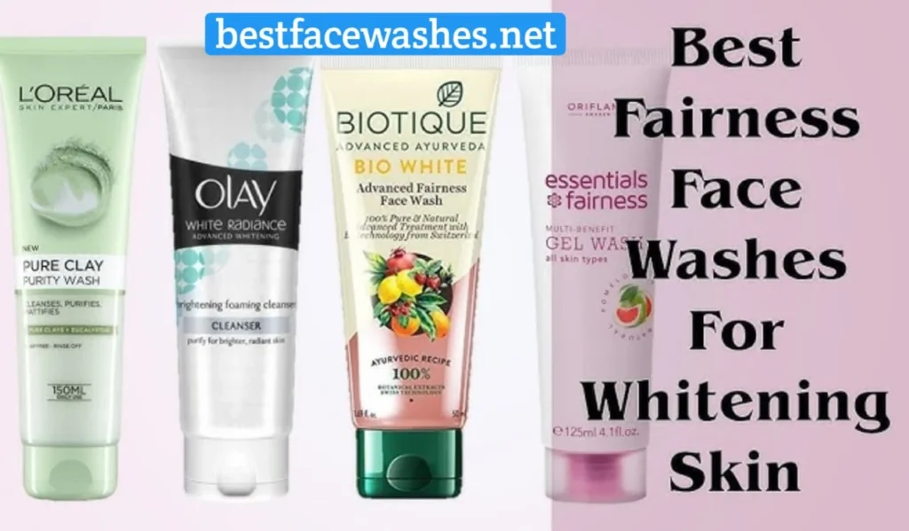 Best Face Washes for Skin Whitening