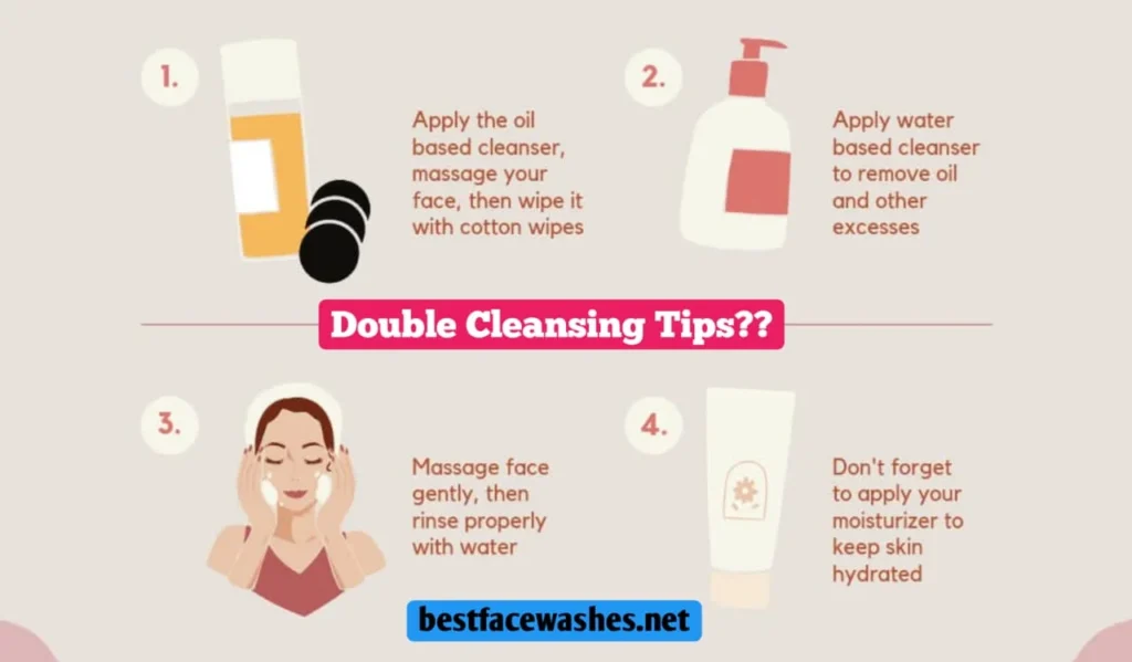 Tips to Double Cleanse Safely
