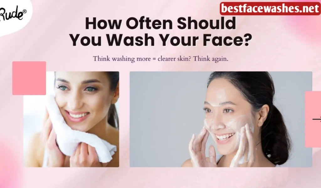 How Often Face Wash Should Be Used