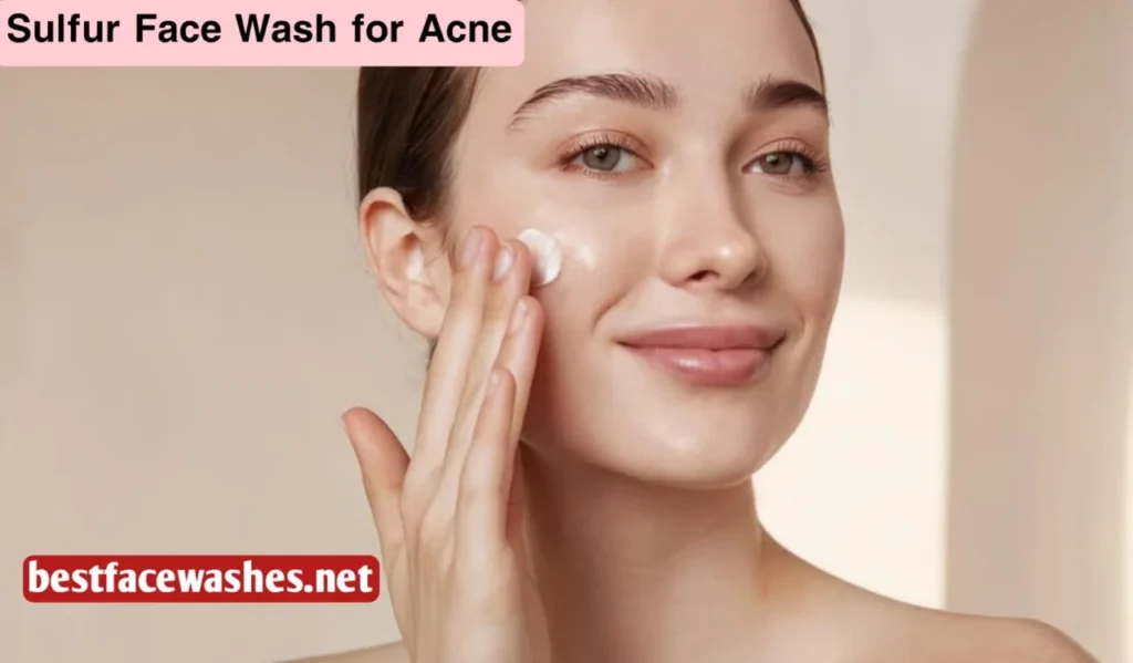 Sulfur Face Wash for Acne