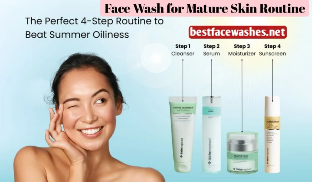 Face Wash for Mature Skin Routine