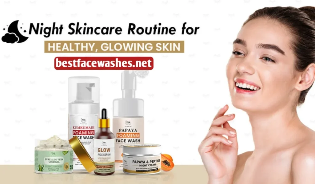 Night Cleansing for Skin Recovery