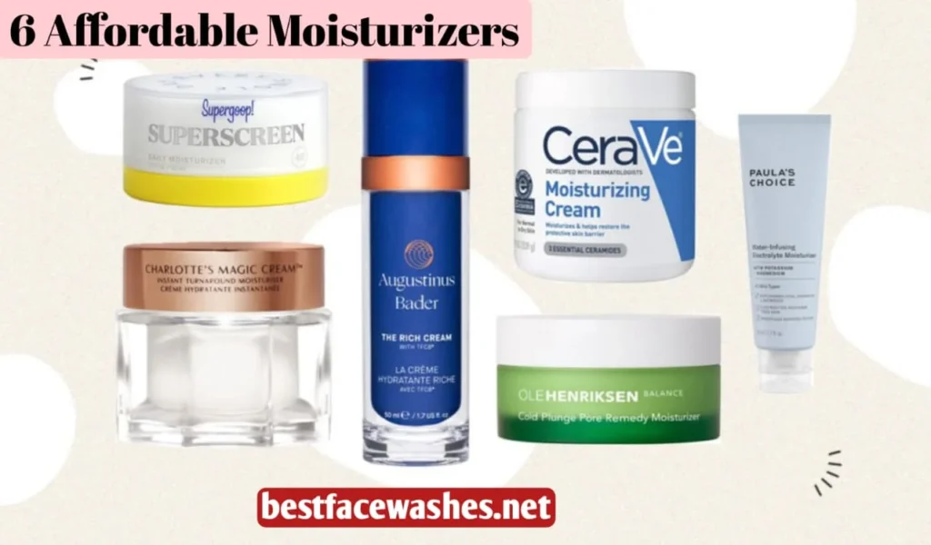 6 Affordable Moisturizers for Combination Skin