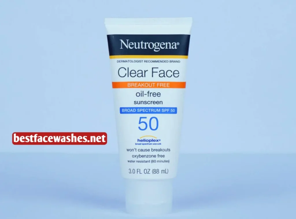 Neutrogena Clear Face Sunscreen SPF 50