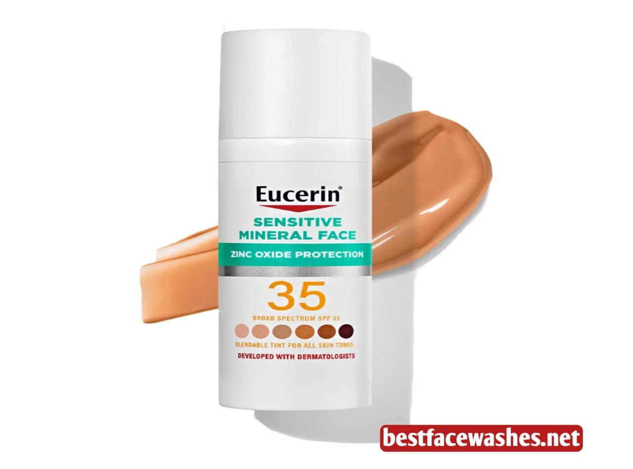 Eucerin Sun Sensitive SPF 50 Mineral Sunscreen Lotion
